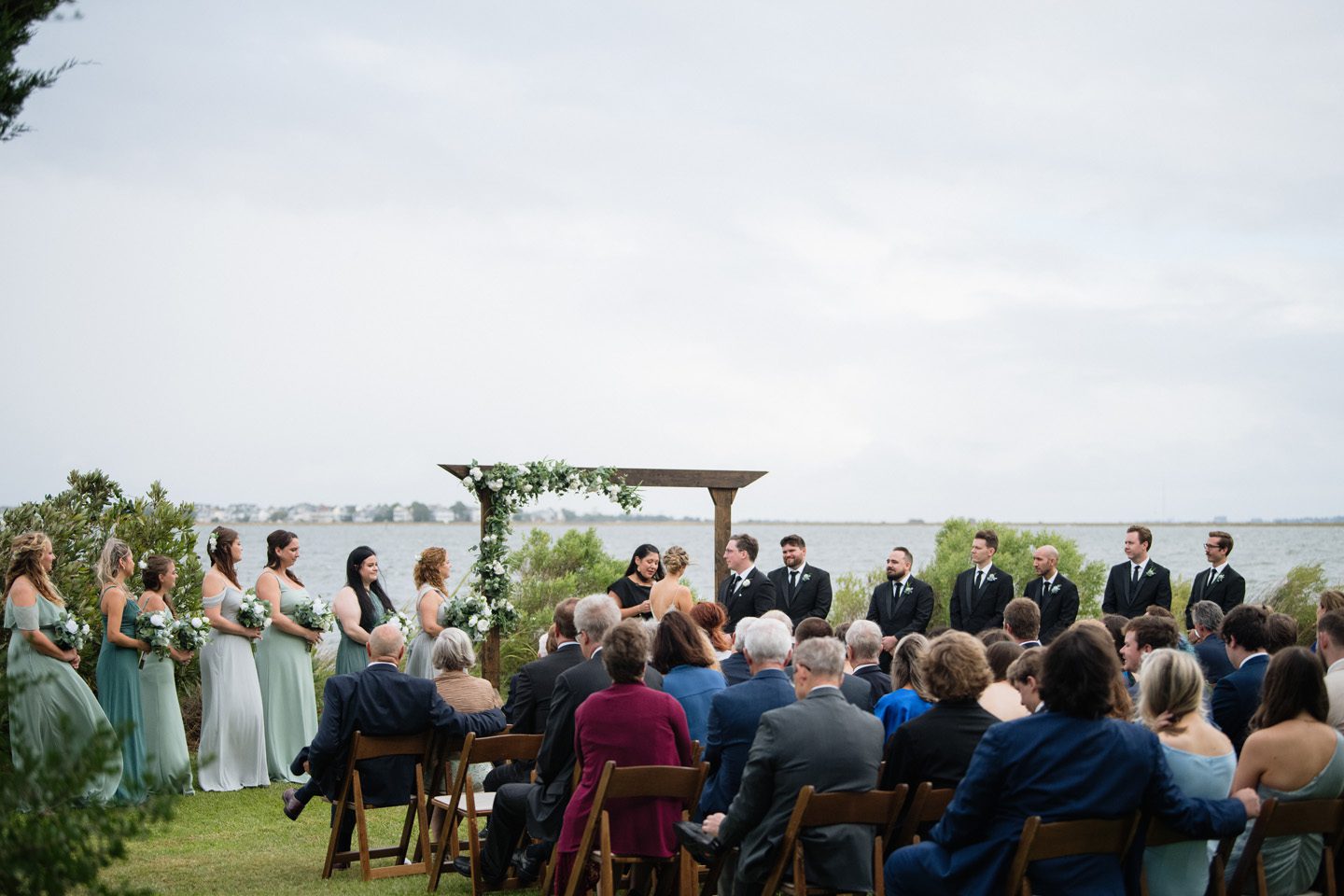 Outer Banks wedding at Festival Park in Manteo