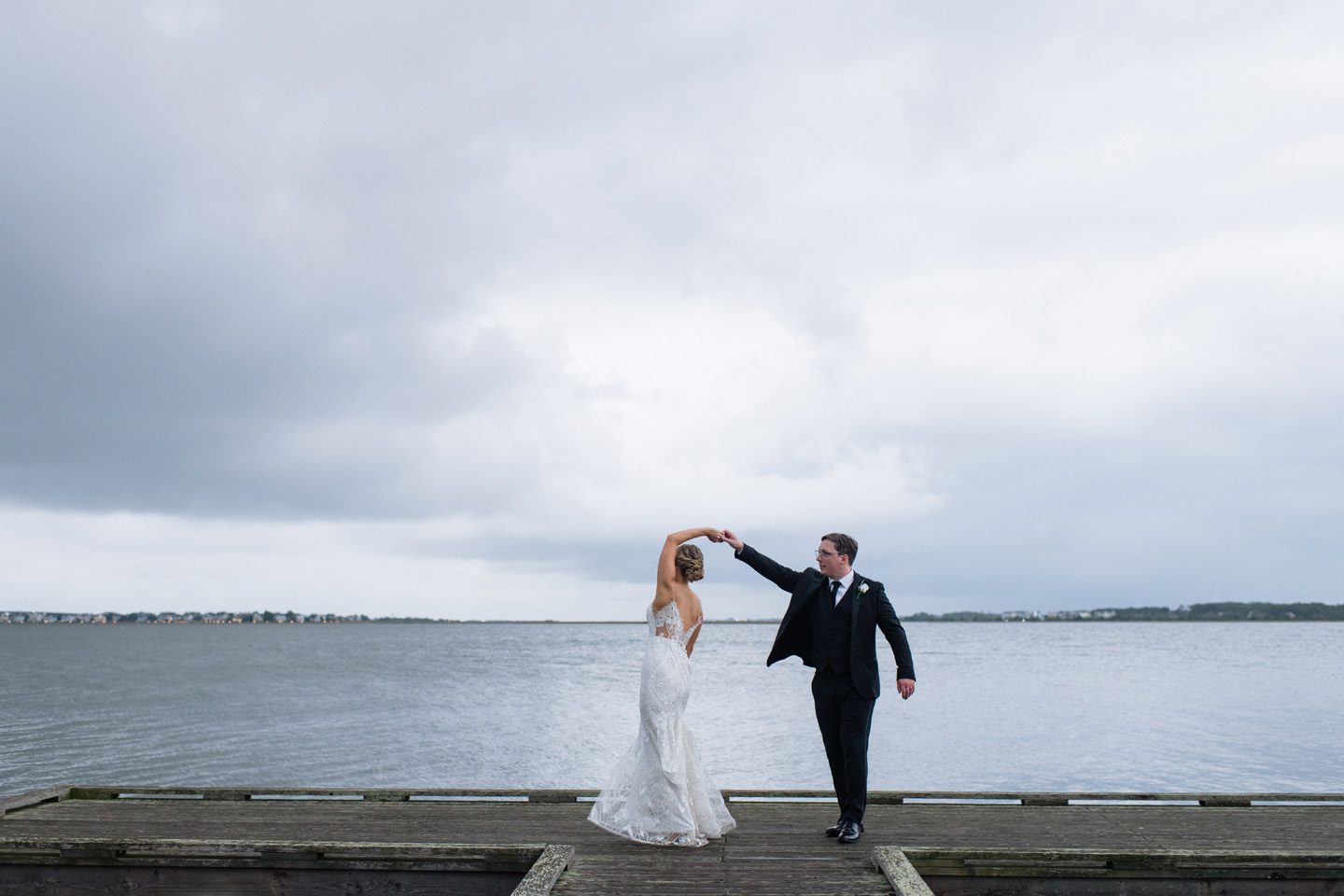 Outer Banks wedding at Festival Park in Manteo