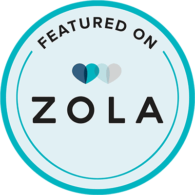 Wedding photographer featured on Zola